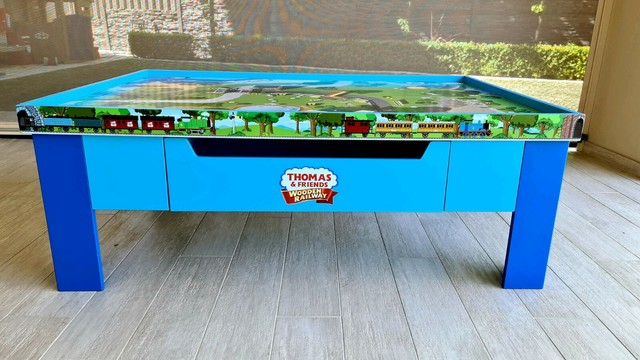thomas wooden railway grow with me play table